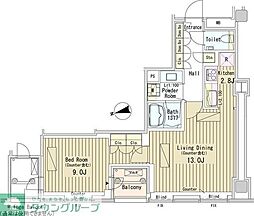 パークアクシス御成門 1808