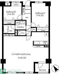 レジディア六本木檜町公園 401