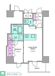 レジディアタワー目黒不動前 1313