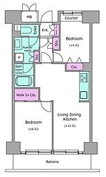 レジディア芝浦 710