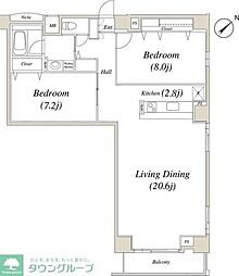 コートヒルズ高輪 702
