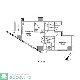 レジディアタワー中目黒(レジディアタワーナカメグロ) 1401