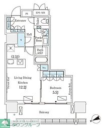 ロイヤルパークス品川 409
