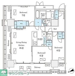 ロイヤルパークス品川 2414