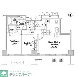 コンフォリア田町 1202