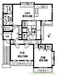 世田谷区下馬６丁目の一戸建て