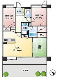 リベールｊシティ垂水ヒルズ　専用庭付き