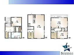 「角地×ファミリークローク」明石市二見町福里 新築戸建