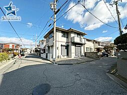 「建築条件なし高低差なし角地」明石市藤が丘　土地