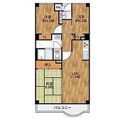 メイプルパーク・スクエア東壱番館　13階
