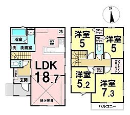 西中田3期　2号棟