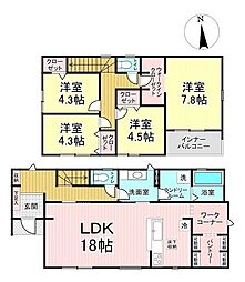 山田自由ケ丘1期　1号棟