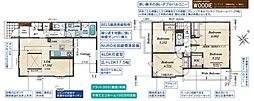 桶川市朝日1丁目　　新築一戸建て　ブルーミングガーデン　ウッ