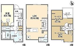 横浜市港北区仲手原１丁目の一戸建て