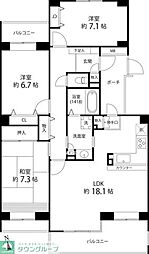 T’s garden西寺尾 D棟 103