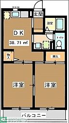 パルデンス綱島Ａ棟 101