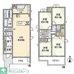 横浜市港北区篠原西町の一戸建て