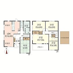 〜阪急阪神の仲介〜　向日市上植野町山ノ下　5LDK南向き中古