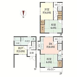 京都府乙訓郡大山崎町字円明寺小字西法寺　中古戸建
