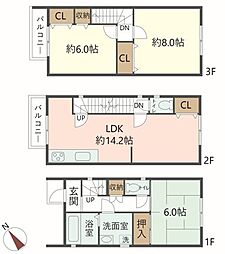 京都市右京区梅津罧原町の一戸建て