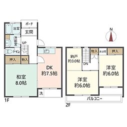 京都市西京区大原野西境谷町三丁目(テラスハウス)