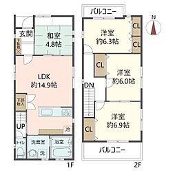 向日市寺戸町飛龍 中古戸建