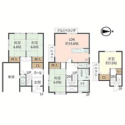 京都市西京区上桂北村町　中古戸建