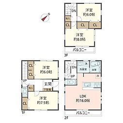摂津市南別府町（1号地）　新築戸建