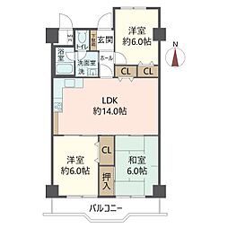 白川高層住宅1号棟