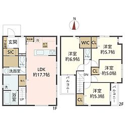 宝塚市逆瀬台5丁目　新築戸建　1号地