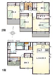 富士宮市矢立町2期　新築戸建て　中北棟