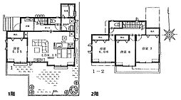 富士宮市万野原新田2期　新築戸建て　1号棟