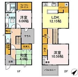 植田山3丁目戸建貸家