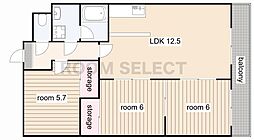 プレミール三郷 6B