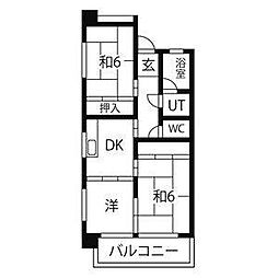 コーポ香流橋 606