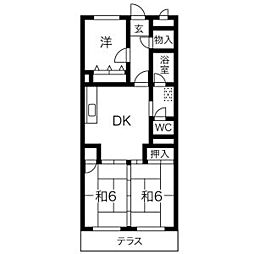 ユーハウス第2ゆたか台東棟 E4L