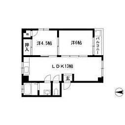 ハイツ白浜 1B