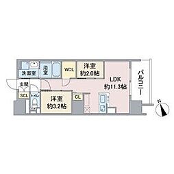 スリーアイランドタワー泉高岳 802