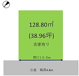 泉南市岡田6丁目　土地