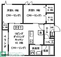 仮)へーベルメゾン中央5丁目北棟 201