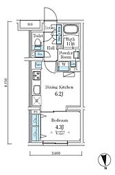 コスモグラシア中野南台 203