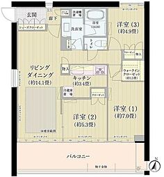 ガーデニエール砧　ＷＥＳＴ 705