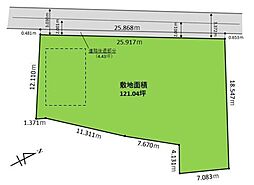青梅市柚木町2丁目　売地