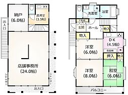 青梅市師岡町4丁目　店舗事務所付住宅