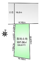 青梅市東青梅6丁目　売地（更地渡し）