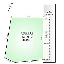 羽村市羽西1丁目　売地