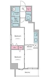 ドゥーエ入谷I 1101