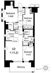 ブリリア三河島ステーションフロント 1401