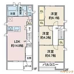 名古屋市名東区文教台1丁目の一戸建て