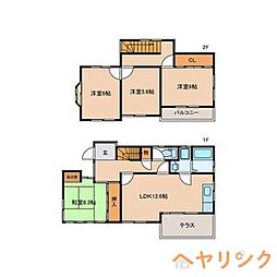 尾張旭市新居町木の本の一戸建て